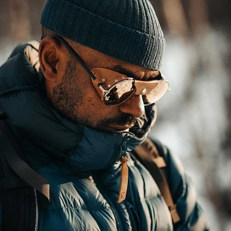 Prancūzija Alpinistų akiniai nuo saulės Julbo Vermont, juodas/rudas rėmas