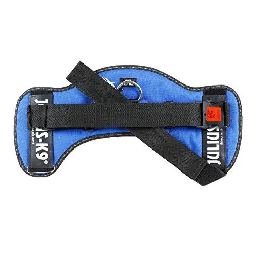 Trixie diržai Julius-K9 Gr. 0-3 - mėlyni XL