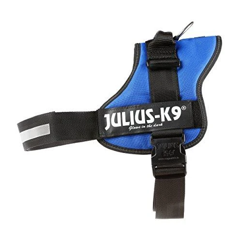Trixie diržai Julius-K9 Gr. 0-3 - mėlyni XL
