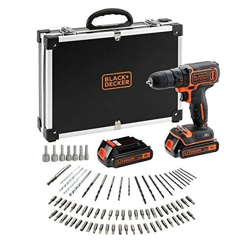 Black & Decker suktuvas su lagaminu ir priedų rinkiniu