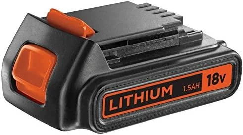 Akumuliatorinis gręžtuvas-suktuvas Black & Decker BDCDC18BAFC + 2x1.5Ah + antgalių rinkinys