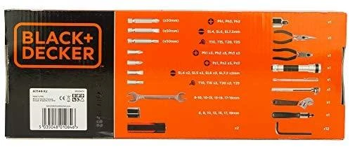 Įrankių komplektas Black & Decker A7144-XJ
