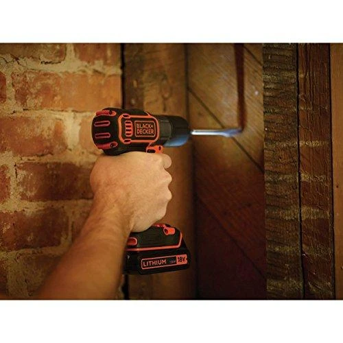 Black & Decker Juodas & Decker Combi drill Juodas & Decker ASD18KB-QW