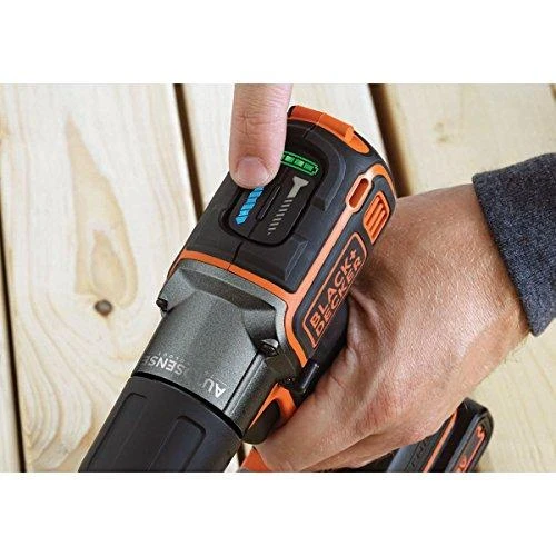 Black & Decker Juodas & Decker Combi drill Juodas & Decker ASD18KB-QW
