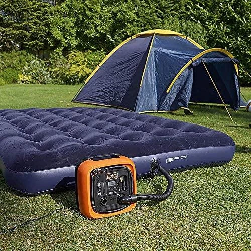 Black & Decker Juodas & Decker kompresorius Juodas+DECKER ASI400-XJ Automotive 12V