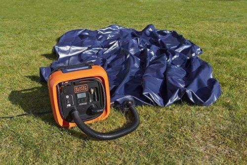 Black & Decker Juodas & Decker kompresorius Juodas+DECKER ASI400-XJ Automotive 12V
