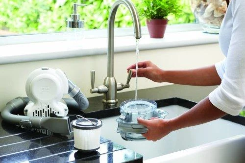 Dulkių siurblys Black & Decker Juodas & Decker dulkių siurblio baterija Juodas & Decker DustBuster Flexi PD1820L-QW (sidabrinis spalva)