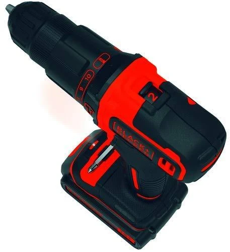 Smūginis suktuvas gręžtuvas Black & Decker BDCHD18-QW, 18V, 1x1,5Ah, 40Nm