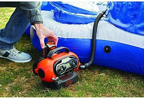 Black & Decker Oro kompresorius Juodas & Decker - BDCINF18N-QS | 12V/230V