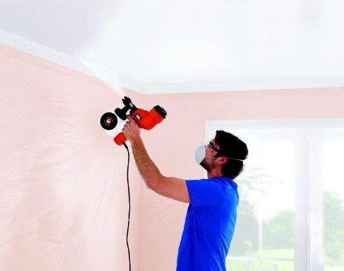 Black & Decker Juodas & Decker Dažų purkštuvas Juodas & Decker HVLP400-QS