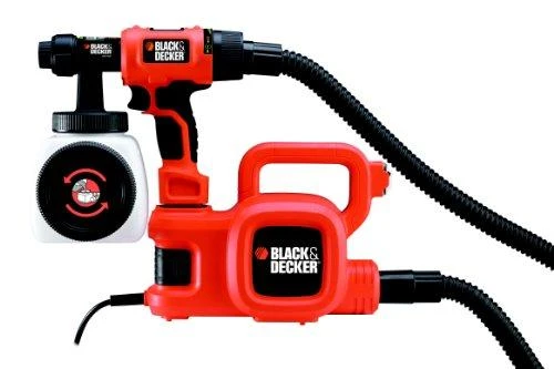 Black & Decker Juodas & Decker Dažų purkštuvas Juodas & Decker HVLP400-QS