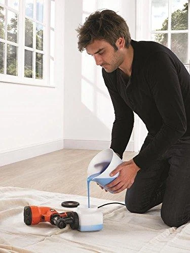 Black & Decker Juodas & Decker Dažų purkštuvas Juodas & Decker HVLP400-QS