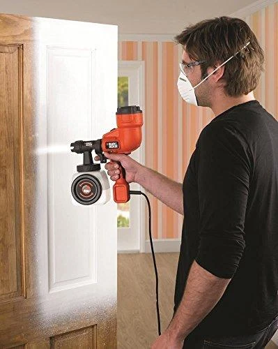 Black & Decker Juodas & Decker Dažų purkštuvas Juodas & Decker HVLP400-QS