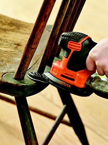 Black & Decker Juodas & Decker Ekscentrinis šlifuoklis su 125 FI 340W AC Bosch GEX 125
