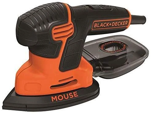 Black & Decker Juodas & Decker Ekscentrinis šlifuoklis su 125 FI 340W AC Bosch GEX 125