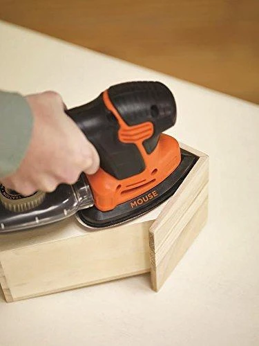 Black & Decker Juodas & Decker Ekscentrinis šlifuoklis su 125 FI 340W AC Bosch GEX 125