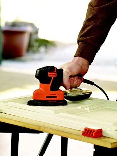 Black & Decker Juodas & Decker Ekscentrinis šlifuoklis su 125 FI 340W AC Bosch GEX 125