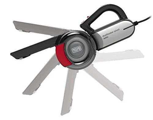 Black & Decker Juodas + DECKER DULKIŲ SIurblys 12V PV1200AV