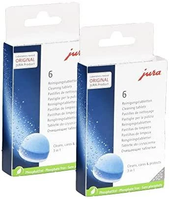 JURA Valymo tabletės, 6 vnt. 24225