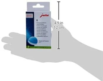 JURA Valymo tabletės, 6 vnt. 24225