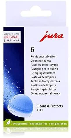 JURA Valymo tabletės, 6 vnt. 24225