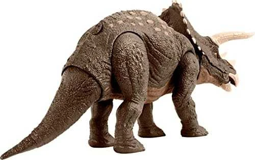 Mattel Jurassic World Eco Triceratops aplinkos gynėjo figūrėlė
