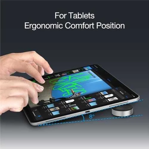 Just Mobile Tiesiog mobilioji sofa, skirta iPad, MacBook ir nešiojamiesiems kompiuteriams