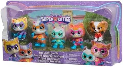 Usorteret Disney Junior Superkoty Super Kitties komplektas 5 figurek Ekipa kotki