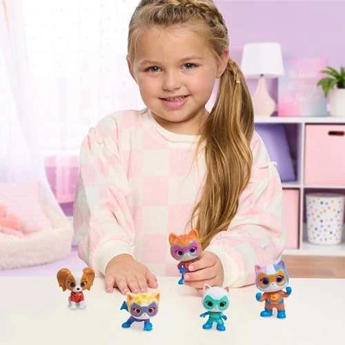 Usorteret Disney Junior Superkoty Super Kitties komplektas 5 figurek Ekipa kotki