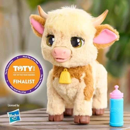 Interaktyvi pliušinė karvė Hasbro FurReal Maggie The Feed and Follow Cow