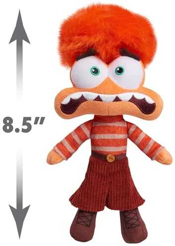 Dėlionė justplay „Inside Out 2“ oranžinė pliušinė nerimo talismanas 23cm