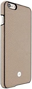 Just Mobile Quattro Back Exclusive Odinis dėklas for iPhone 6s - rusvai gelsvas