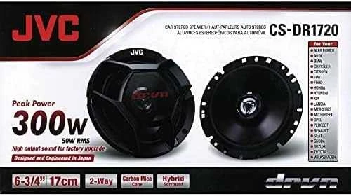 JVC CS-DR1720 automobilio garso kolonėlė 2 krypčių 240 W Turas