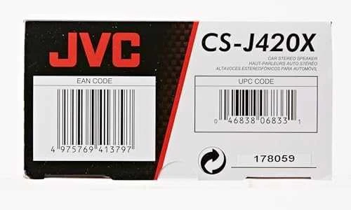 JVC CS-J420X automobilio garso kolonėlė 2 krypčių 210 W Turas