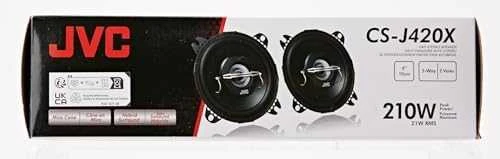 JVC CS-J420X automobilio garso kolonėlė 2 krypčių 210 W Turas