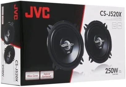 JVC CS-J520X automobilio garso kolonėlė 2 krypčių 250 W Turas