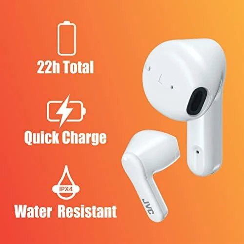 JVC EARBUDS HA-A3T Ausinės HAA-3TWU (WIRELESS, IN-EAR, Baltas)