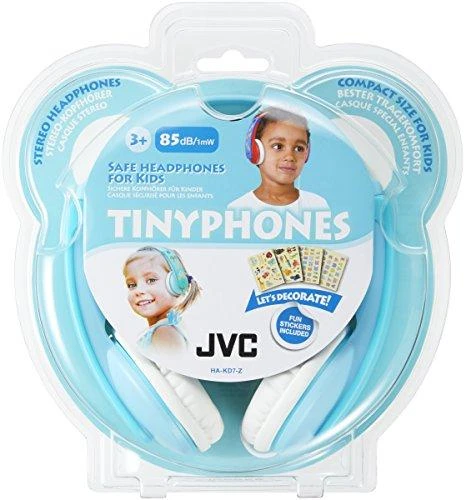 JVC Tinyphones vaikiškos ausinės pakuotėje