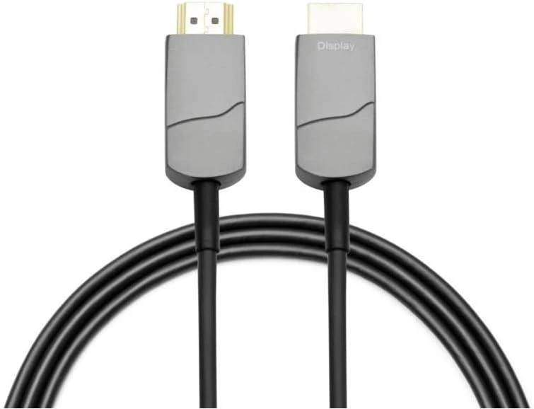 HDMI laidas su Display žymėjimu ant jungčių