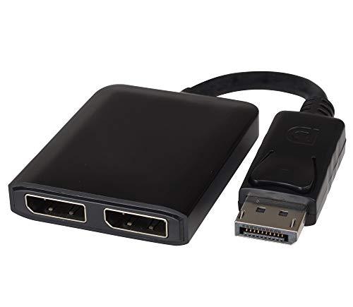 PremiumCord DisplayPort DisplayPort x2, 0,2 m, juodas (kportad17)