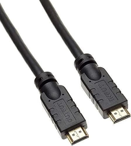 PremiumCord HDMI laidas su INPUT ir OUTPUT žymėjimu