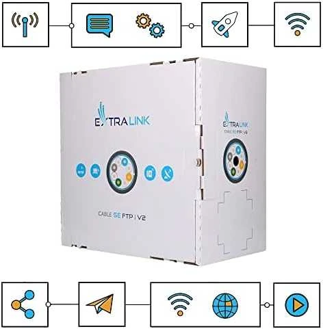 Tinklo laidas Tinklo laidas Extralink, F/UTP, 305 m