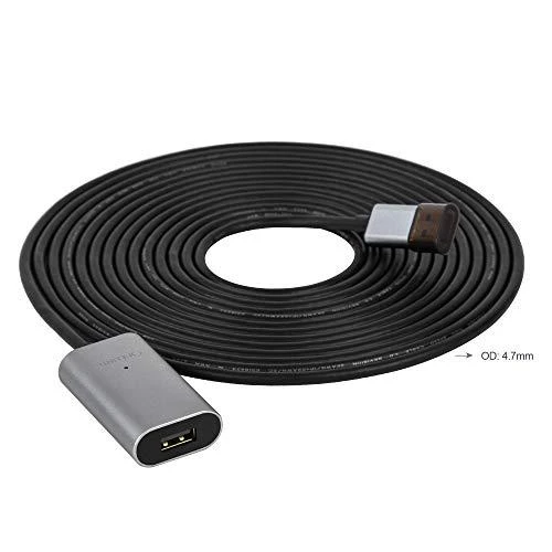 UNITEK Y-274 Unitek Cable USB 2.0 Active Extension 20m Alu. Y-274