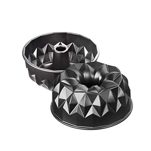 Swirl® KAISER Inspiration gugelhupf keptuvė 25 cm geometrinio paviršiaus