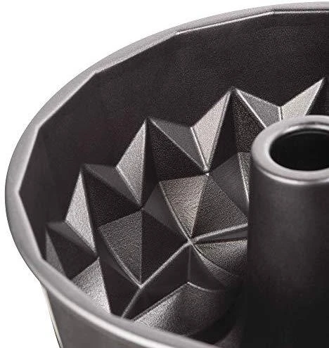 Swirl® KAISER Inspiration gugelhupf keptuvė 25 cm geometrinio paviršiaus
