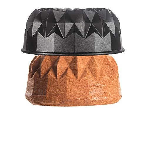 Swirl® KAISER Inspiration gugelhupf keptuvė 25 cm geometrinio paviršiaus
