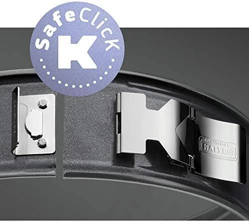 KAISER La Forme Plus spyruoklinės formos keptuvė plokščiu dugnu, vamzdžio plokštė 28cm