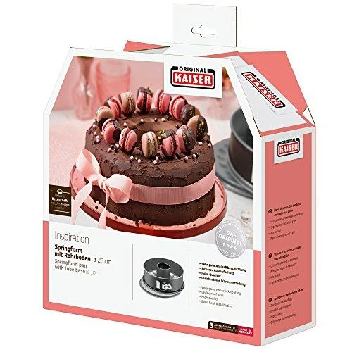 Steba Elektrogeräte GmbH & Co. KG KAISER Įkvėpimo pavasaris. keptuvė plokščiu pagrindu, vamzdžio lakštas 26 cm