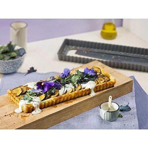 KAISER La Forme Plus quiche torto forma 35 x 13 cm su pakeliamu pagrindu