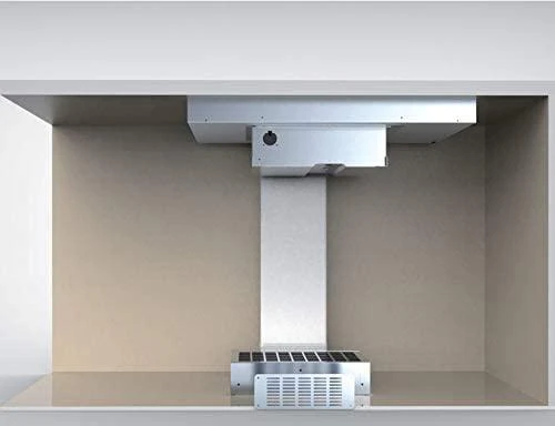 Įmontuojama indukcinė kaitlentė su gartraukiu (2 in 1) Baraldi Diamond Flexi 83x51cm 700m3/h